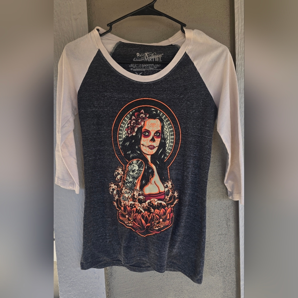 Secret Artist Collective 3/4 Sleeve Baseball Tee
